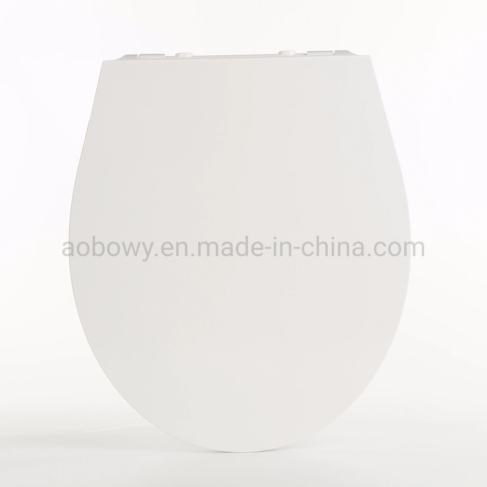 Sample Customization Elongated Toilet Seat with Cover (Oval) Quiet Close with Baby Seat